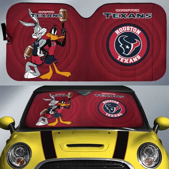 Houston Texans Car Sun Shade, Car Accessories