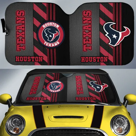 Houston Texans Car Sun Shade, Car Accessories