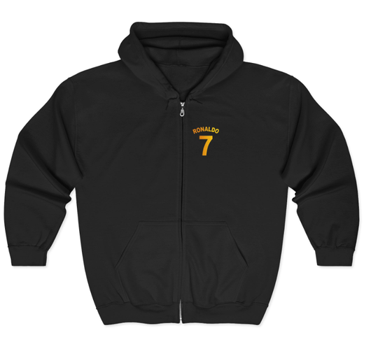 Boys Fashion Ronaldo- CR7 Double Sided Zip Hoodies