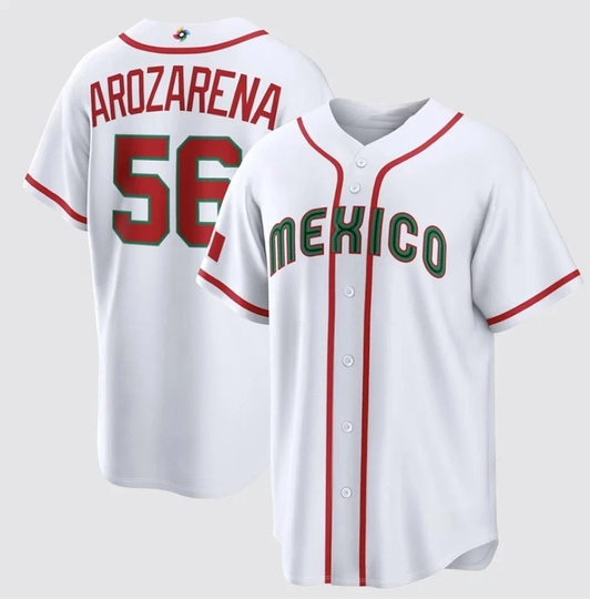 Discover Mexico Baseball Randy Arozarena White 2026 World Baseball Classic
