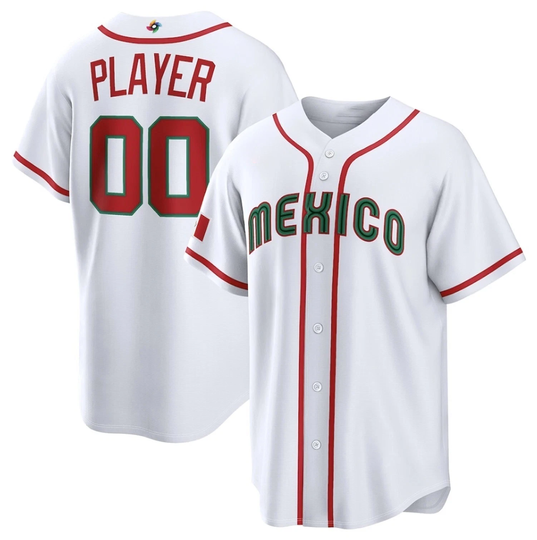 Discover Mexico Baseball White 2026 World Baseball Classic