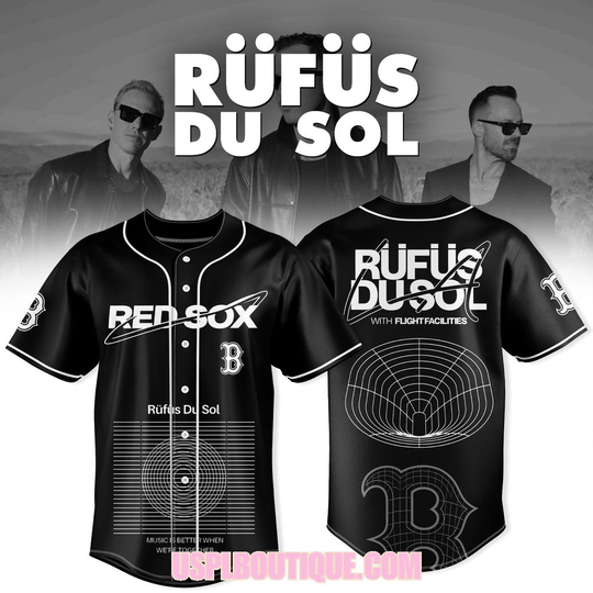 Boston Red Sox x Rüfüs Du Sol 2026 Black Jersey