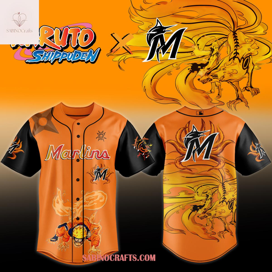Miami Marlins x Narutoo Shippuden 2026 Night Baseball Jersey