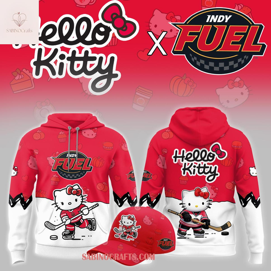 Indy Fuel x Hello Kitty Night Hockey Game 2026 Hoodie