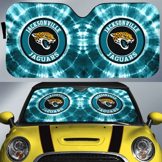Jacksonville Jaguars Car Sun Shade, Car Accessories