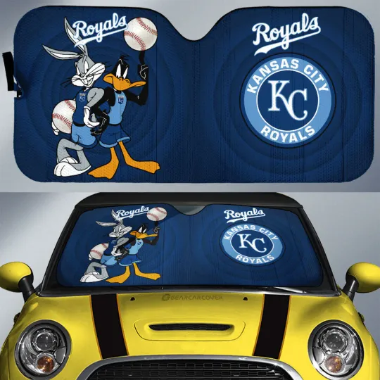 Kansas City Royals Car Sun Shade, Car Accessories