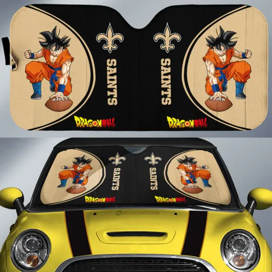 New Orleans Saints Car Sun Shade, Car Accessories