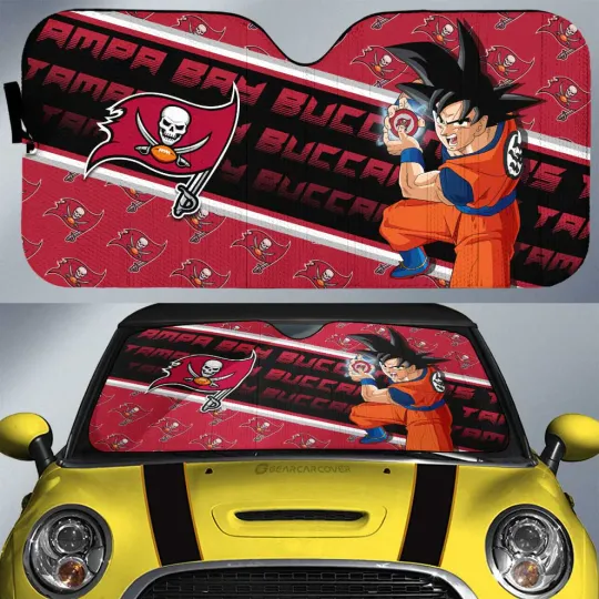 Tampa Bay Buccaneers Car Sun Shade, Car Accessories