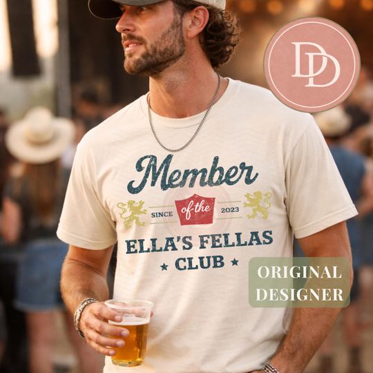 Discover Ella's Fellas Club Shirt, Western Tee, Country Concert Apparel