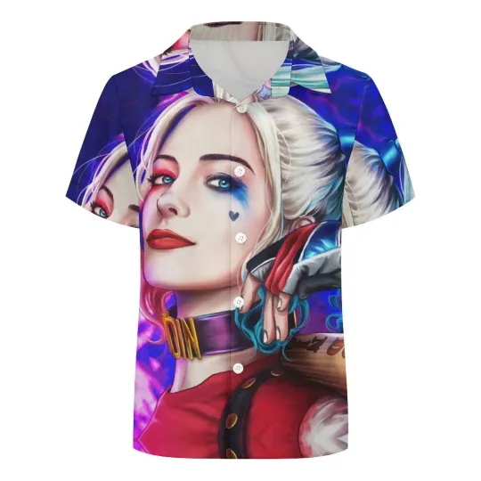 Discover Harley Quinn Summer Shirt DC Comics Unisex Hawaiian Shirt Aloha