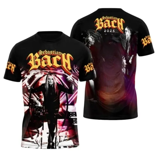 Discover 2026 Rock Tour 3D All Over Print T-Shirt AOP Concert Graphic Tee