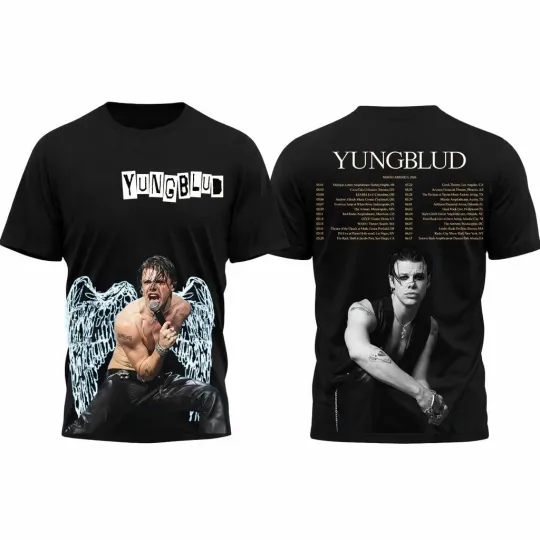 Yungblud Tour 2026 All Over Print 3D TShirt