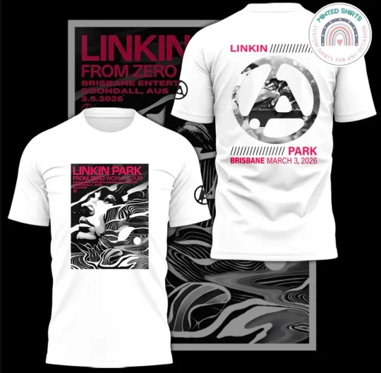 Discover Linkin1 Park Tour 2026 Unisex 3D T-Shirt Fullsize S-5Xl