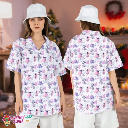 Discover Floral Disney Princesses Vacation Tropical Summer Hawaiian Shirt