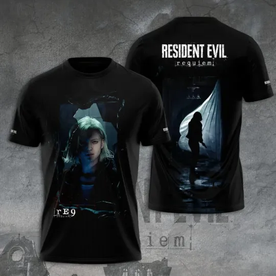 Discover Resident Evil Requiem x Grace Ashcroft 3D T Shirt