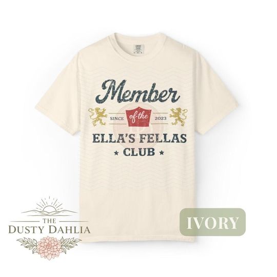 Discover Ella's Fellas Club Shirt, Western Tee, Country Concert Apparel