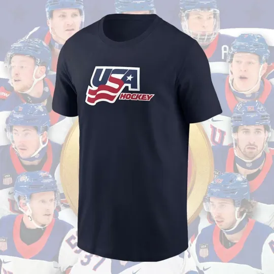 Discover USS Hockey Champions 2026 Core T-Shirt USA Size S-5XL