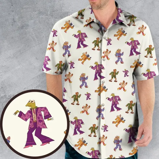 Discover Talking Heads The Muppets Hawaiian Shirt, Gift For Cartoon Lovers