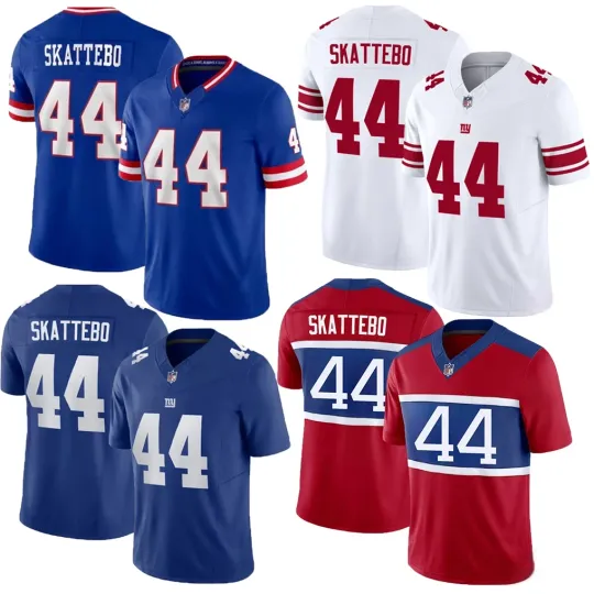 Discover Men's/Youth Cam Skattebo #44 Giants FUSE Royal Jersey