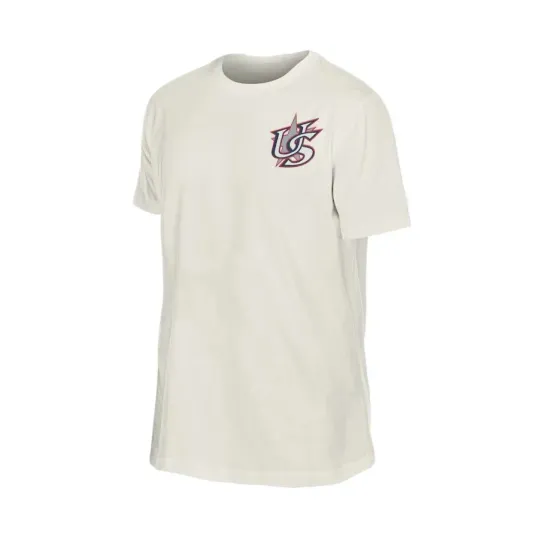 Discover USA Baseball New Era Cream 2026 World Baseball Classic Hot Dog T-Shirt