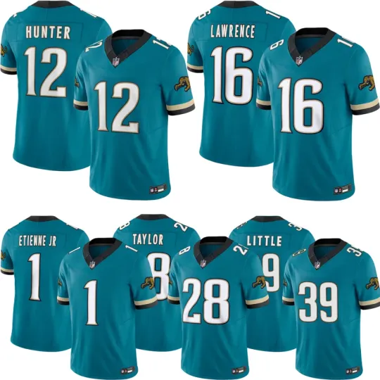Discover Men's Jaguars Teal Prowler Throwback Vapor F.U.S.E. Jersey