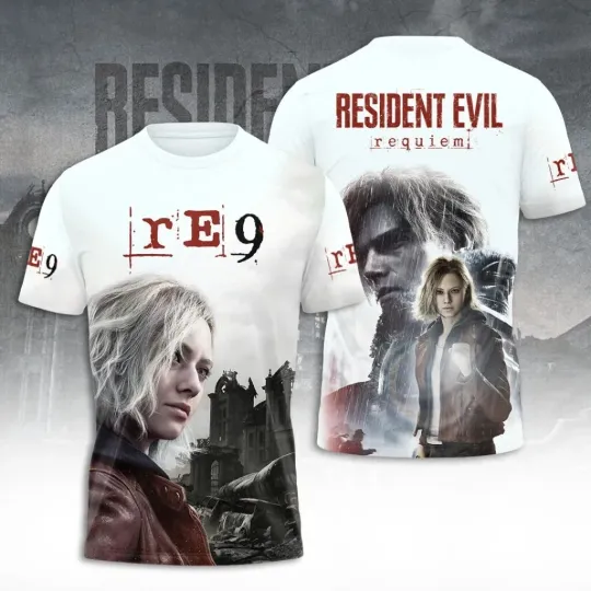 Resident Evil Requiem x Emily 3D Apparel Shirt