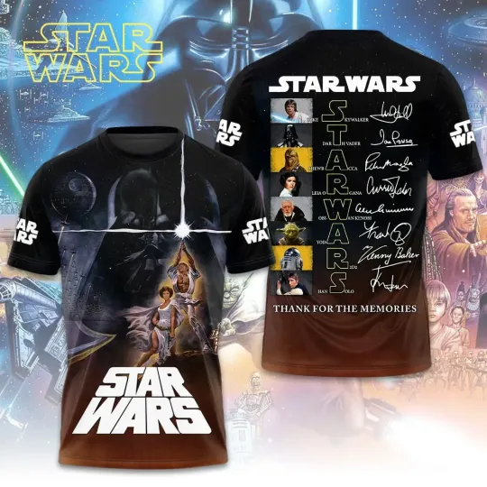 Discover Star Wars 50th Anniversary 3D Apparel –  07