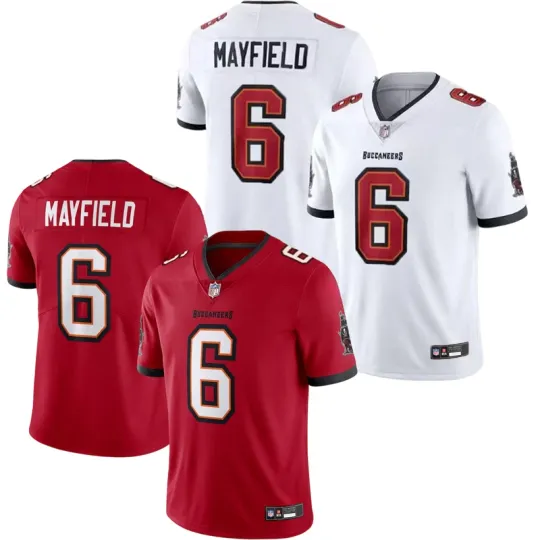 Baker Mayfield #6 Red Men's/Youth Buccaneers Jersey