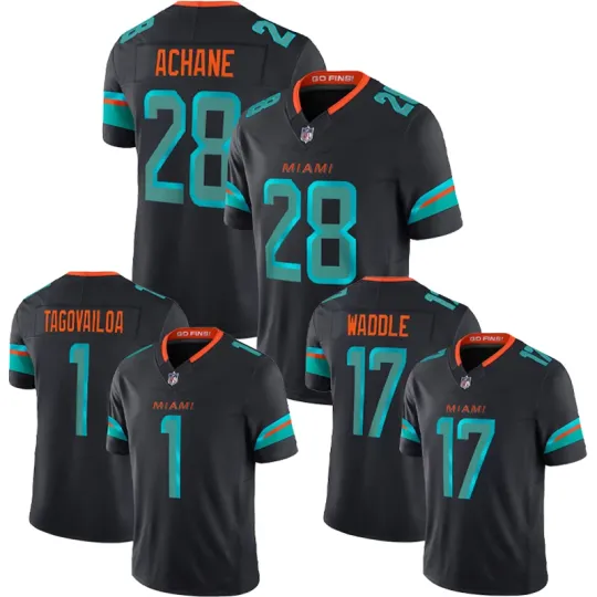 Discover Men's Dolphins 2025 "Rivalries" Collection Pitch Blue Jersey