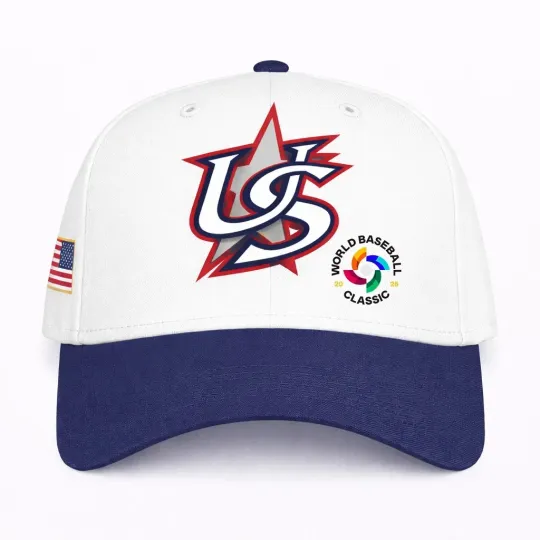 Discover 2026 World Baseball Classic U.S.A Team Classic Cap - Print Hat, One Size