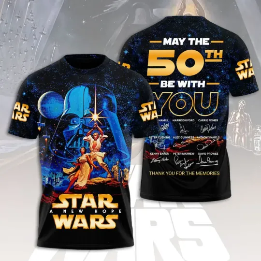 Star Wars 50th Anniversary 3D Apparel