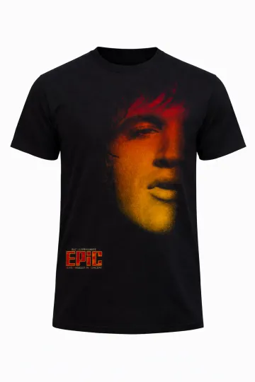 Discover Elvis Presley in Concert 2026 All Over Print Tee