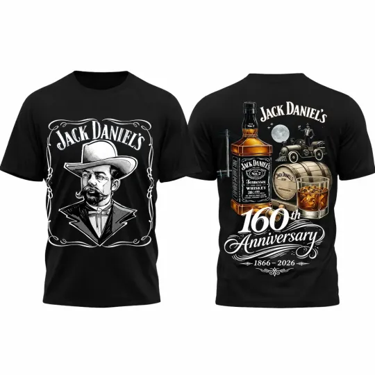 Discover Celebrates 160 Years, Jack Daniel's Tennessee Whiskey Shirt