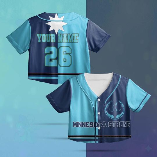 Minnesota Strong Crop top Baseball Jersey, Anti ICE Baseball Jersey Shirt, I Stand with Minnesota Shirt, MN State Bird Loon Protest Jersey