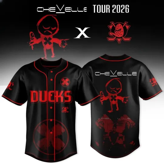 Discover Anaheim Hockey Alt Rock Tour 2026 Fan Tribute Jersey