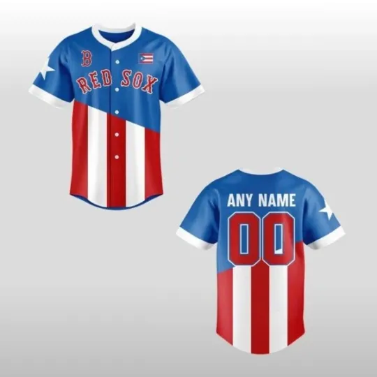 2026 Red Sox Puerto Rico Night Baseball Jersey