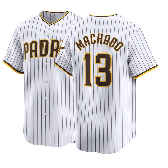 Discover Men's/Youth San Diego #13 Manny Machado Baseball fan gifts  Baseball White Alternate Limited Player Stitched Jersey