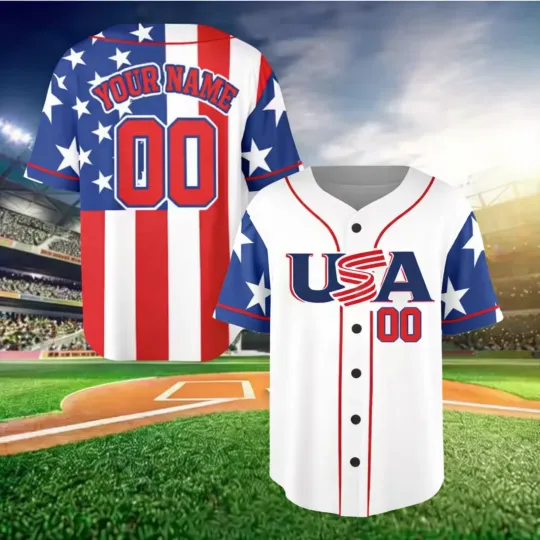 Discover Personalized World Baseball Classic USA Team Baseball Classic