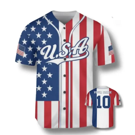 Discover Personalized World Baseball Classic USA Team Baseball Classic