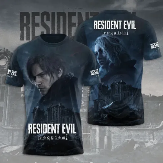 Discover Resident Evil Requiem 3D Shirt