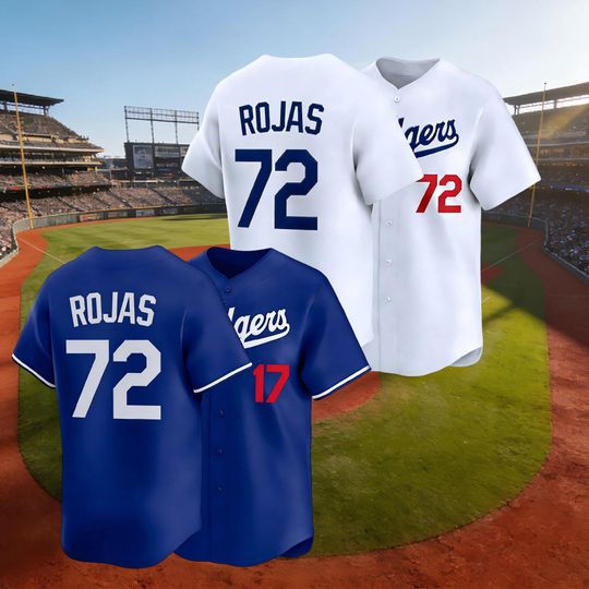 Discover Men's/Youth Miguel Rojas White/Royal Los Angeles Inspired Jersey
