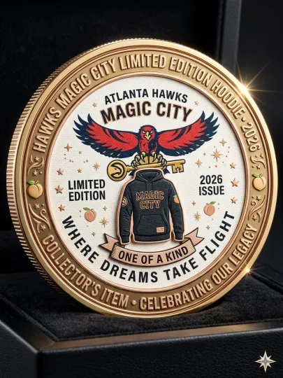 Discover Hawks Basketball Magic City Monday 2026 Hoodie Coin