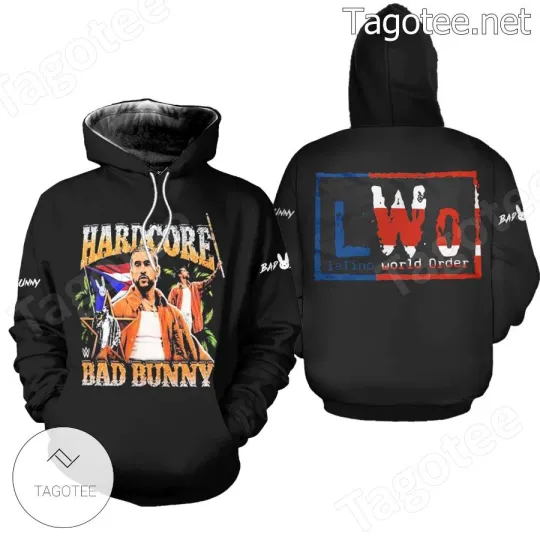Discover Bad Bun.ny Hardcore Hoodie For Fan Gifts