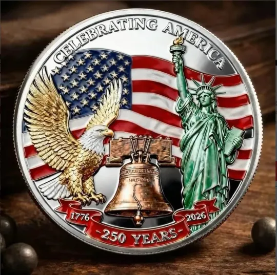 Discover 250 Years of Freedom America Coin