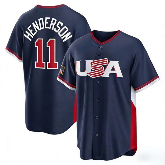 Discover Gunnar Henderson Jersey,USA 2026 World Baseball Classic