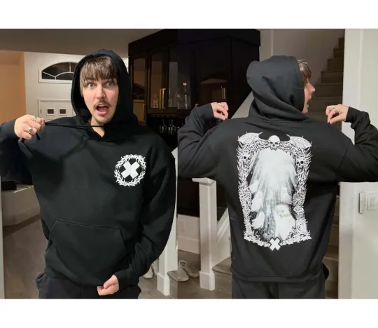 Discover Sam and Colby Graphic Reprint Hoodie for Men and Women