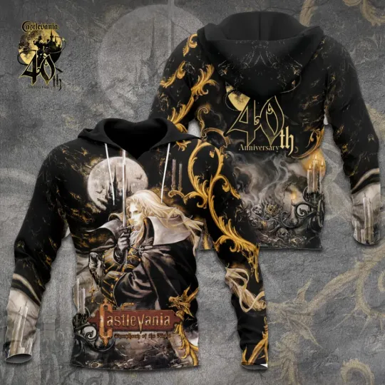 Discover Castlevania 40th Anniversary 3D Apparel