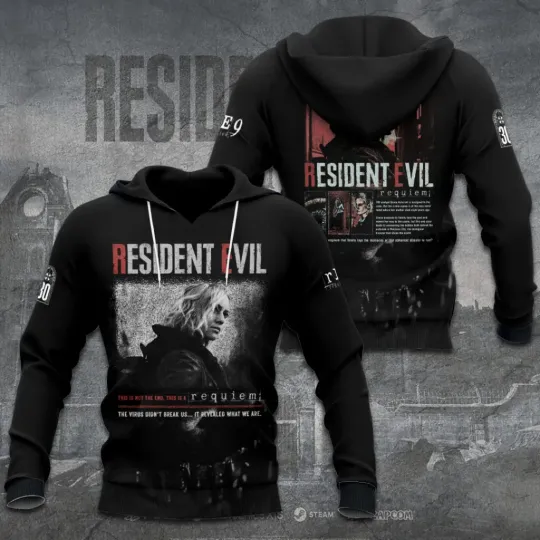Discover Resident Evil Requiem 3D Apparel