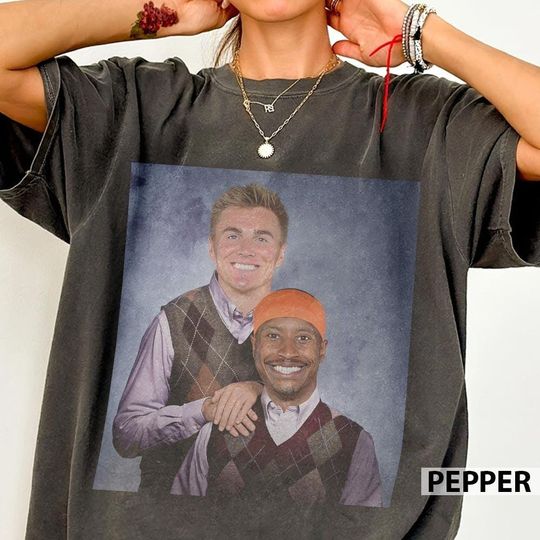 Discover Bo Nix Courtland Sutton Football Shirt, Denver Step Bros Tee, Funny Football Gift Unisex