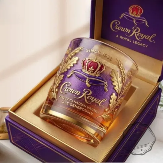 Discover Crown Royal Finest Canadian Whiskey Glass